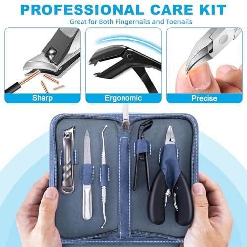 Image of 2026 Toenail Clippers for Thick Toenails for Seniors Angled Head