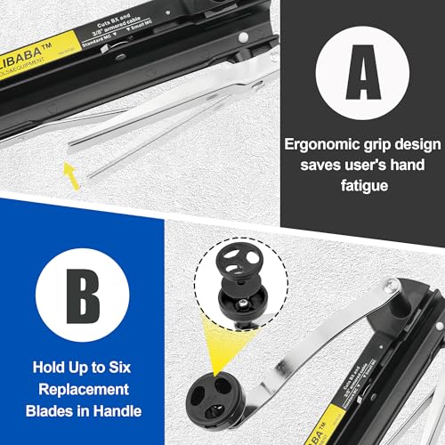 Image of MC Cable Cutter, Cuts 3 /16 inch to 3 /8 inch BX /MC /AC /Greenfield Cable