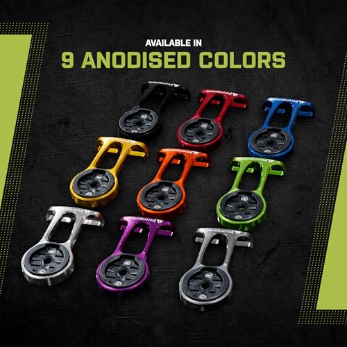 Image of JRC Components Stem Out Front Mount | Compatible with Garmin Edge Series Devices | Lightweight CNC 6061 Aluminium Body - Black