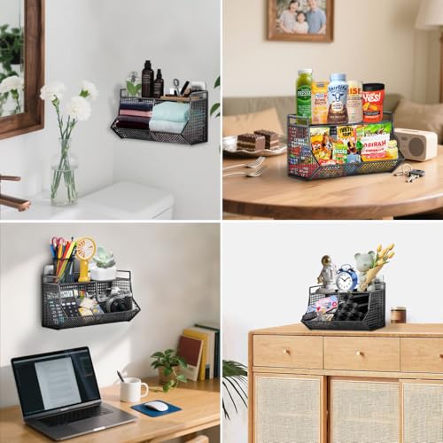 Cesta de pared para cocina y despensa ideal para ordenar especias y botes 7