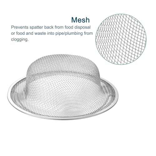 Colador para fregadero de cocina acero inoxidable 2 unidades miniatura 3