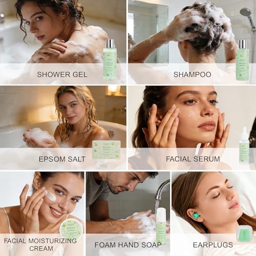 Image of 30 Pcs Spa Gifts for Women & Men, Bergamot Jasmine Bath & Body Gift Basket, Self-Care Relaxation Set, Face Skin Care Kit, Home Spa Gift, Birthday, Christmas, Mother's Day, Anniversary, Cup spa kit