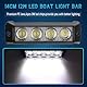 Chelhead 2 Stück 14cm weiße LED-Lichtleiste, schmal, 12 W, Einbau-Fahrlicht, 6000 K, superhell, kompatibel mit 12 V/24 V Geländewagen, SUV, ATV, Allradantrieb, Auto, LKW, Golfwagen