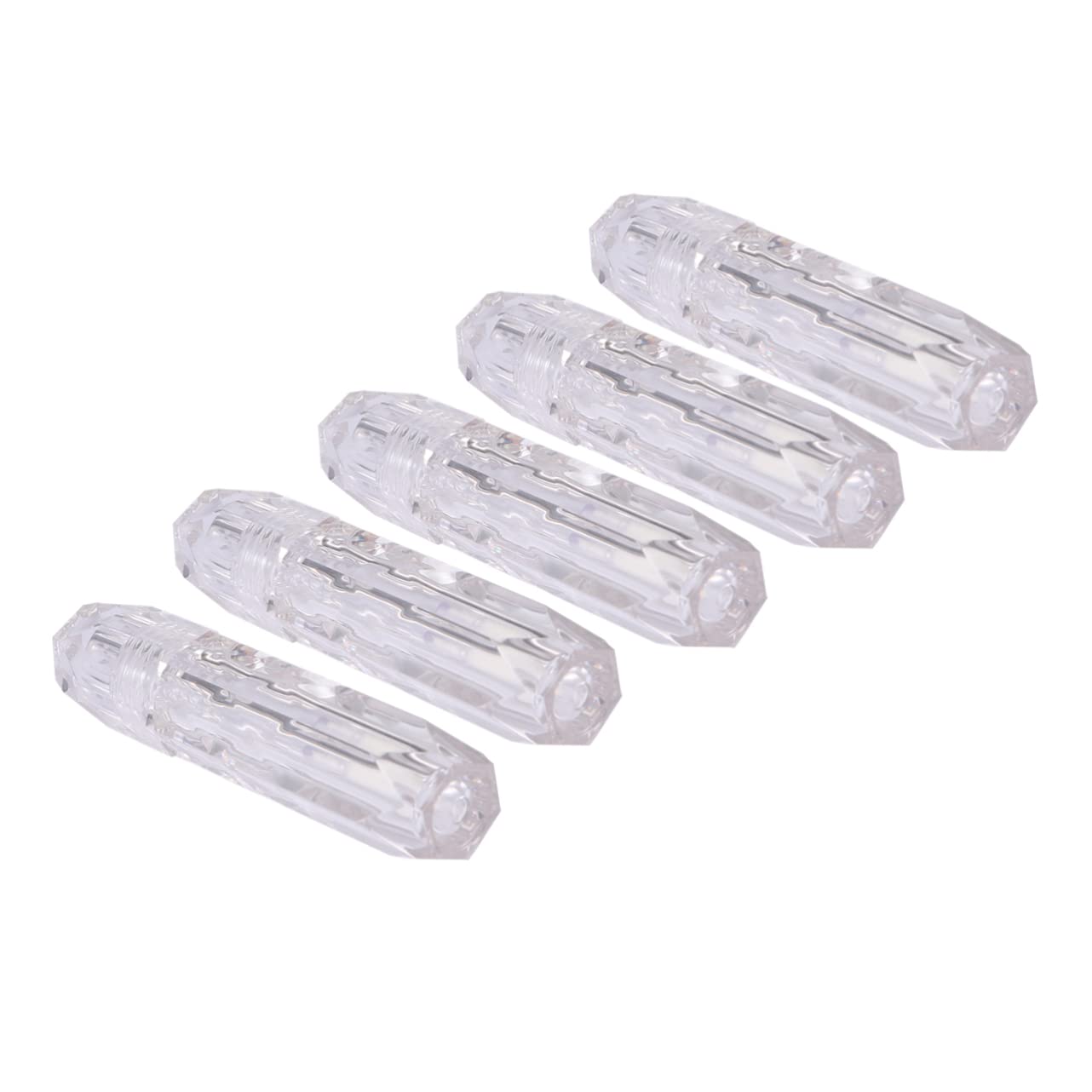 Angoily 15stücke Leere Lip Gloss Tuben Transparente Nachfüllbare Behälter Für Lippenpflege Für Reisen Und Unterwegs Leicht Und Handlich Für Lippenbalsam Und Lipgloss
