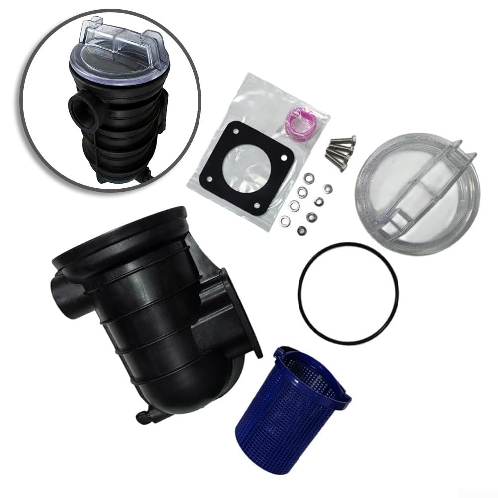 Trampa de filtro para Pentair para Max-E-Glas y para bombas Dura-Glas que soporta una integración eficiente del sistema de bomba