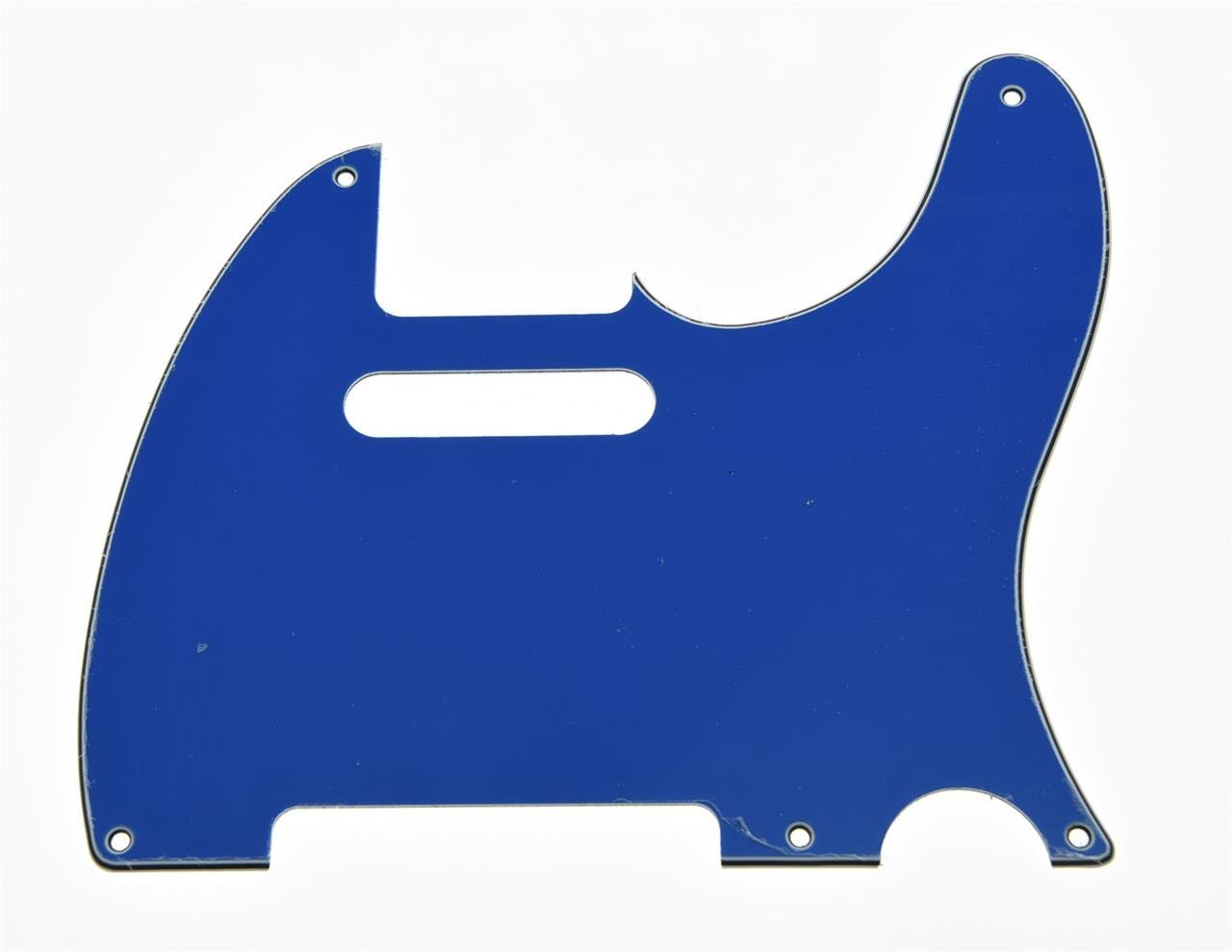 KAISH American Vintage 5 Hole Tele Style Pickguard Guitar Pick Guard Scratch Plate for Telecaster/Tele Blue 3 Ply