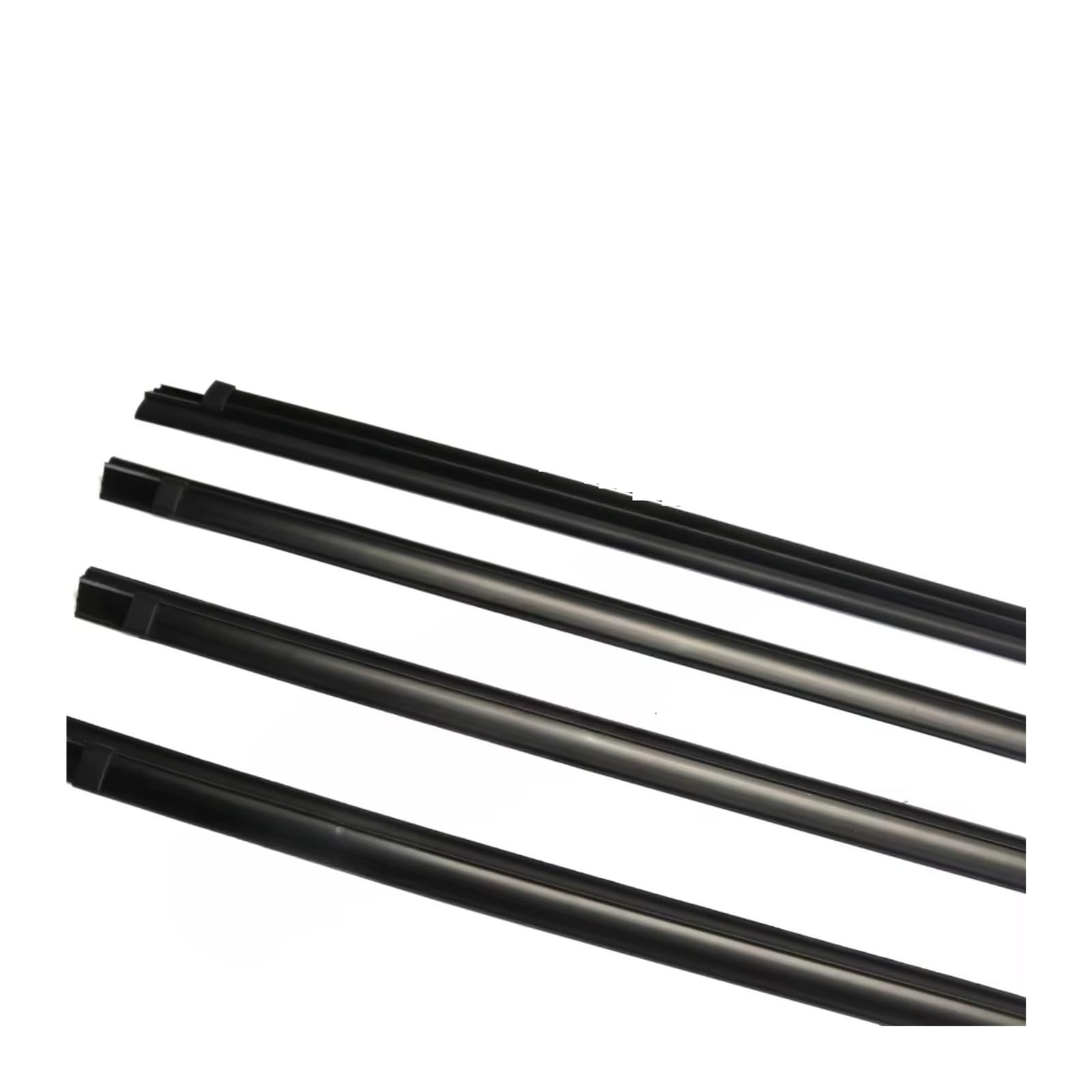 for Toyota for Hilux for Glass for Seals 68161-35020 N140-N170 6th 1997-2003 4 X Window Glass Rubber Weatherstrip Moulding Outer Window Weatherstrip