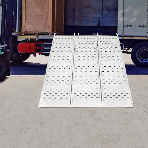 Rampa de Aluminio Plegable 1500lbs para Moto/ATV 54x77in miniatura 5