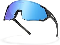 Vista 16 de Gafas de sol polarizadas deportivas para mujeres y hombres, UV400, gafas de ciclismo, béisbol, correr, pesca, al aire libre, resistentes al viento