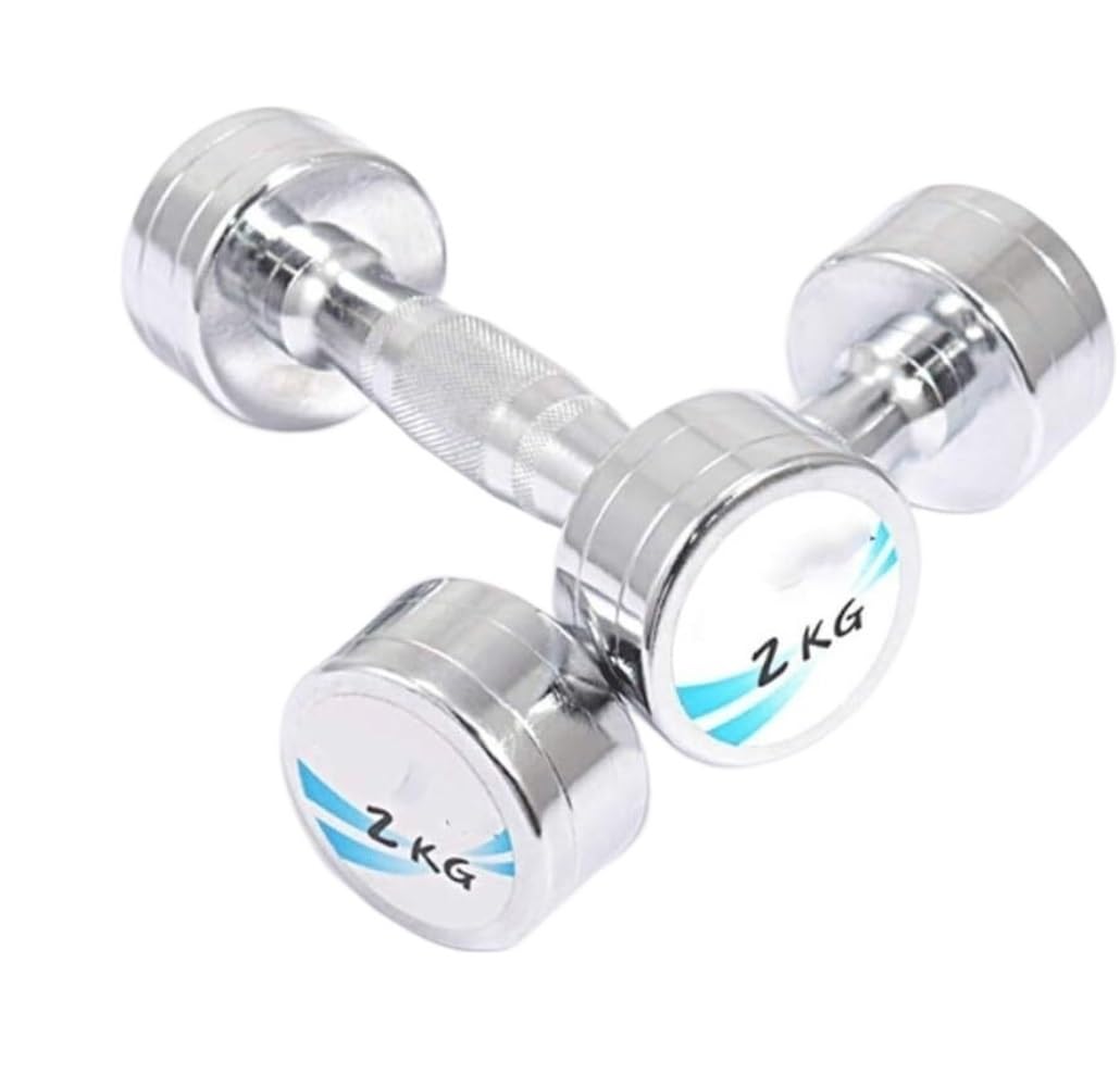 Regulowane hantle Zestaw hantli ciężarków 5 par Hantle fitness Pure Steel do ćwiczeń w domu dla kobiet(4kg(2kg*2))