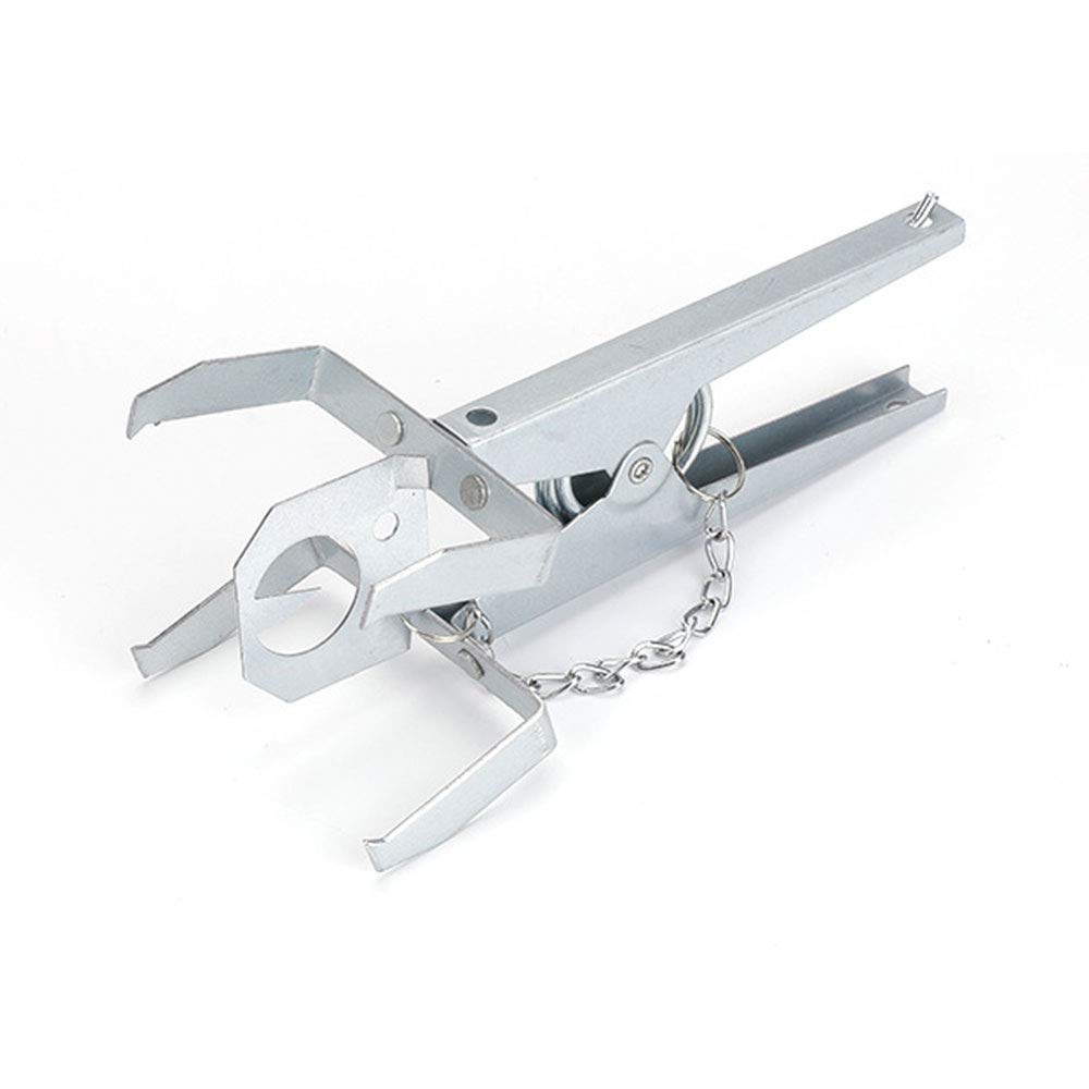 tooloflife 2 Pack of Ground Scissor Mole Traps, Fast Pest Control Rodent Control, Heavy Duty Galvanized Metal Humane Catch and Kill Scissor Mole Trap, Fit Field or Outdoor Use, 18.5x7.6cm