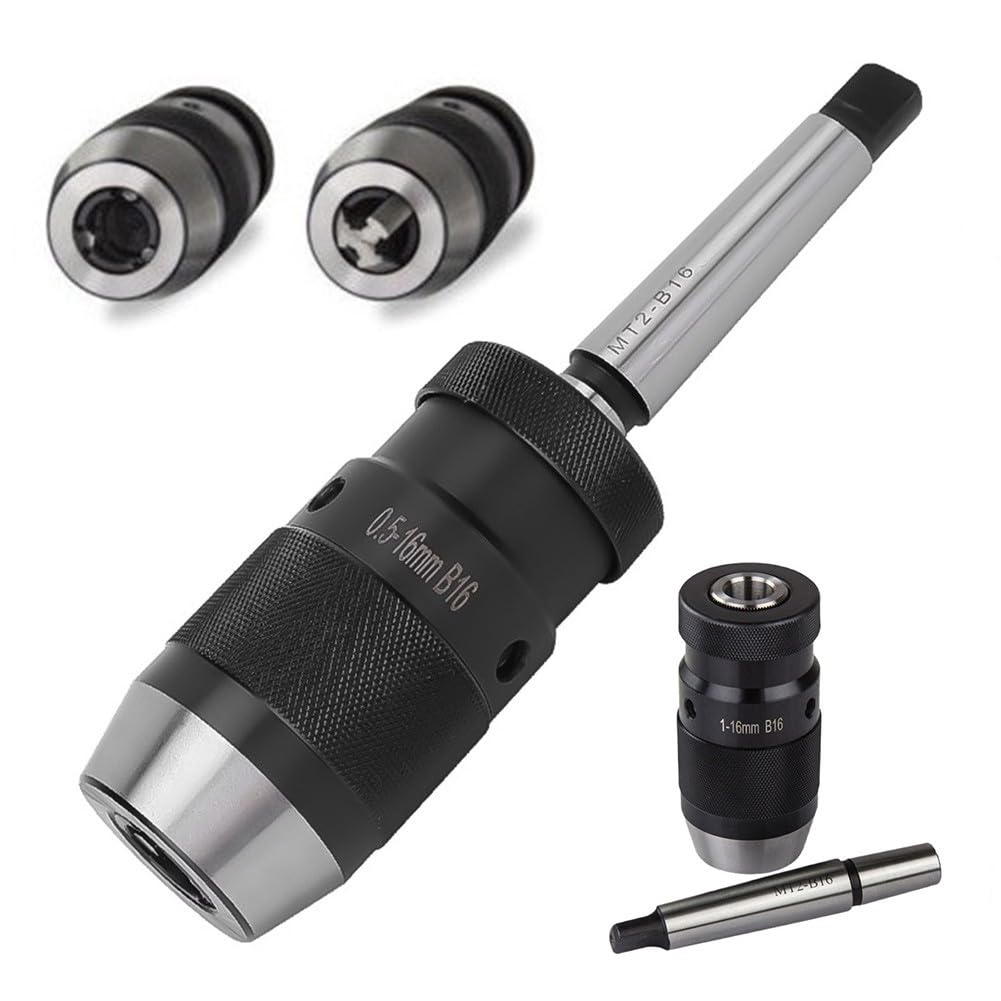 Mandrin autoserrant B16 de 1 à 16 mm avec mandrin MK2 et perceuse à