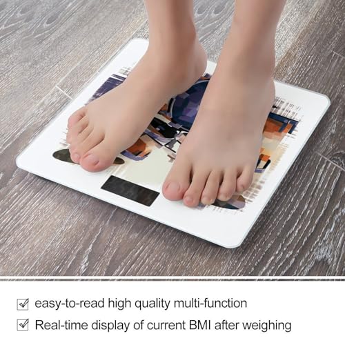 Báscula digital de baño Jazz Drum con pantalla LCD amplia miniatura 5