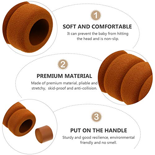 ABOOFAN 10Pcs Anti-Colisão Tampa da Maçaneta da Porta Puxar Manga Protetora de Espuma de Segurança I