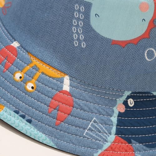 Image of Quanhaigou Bucket Hats Unisex Summer Travel Beach Fisherman Cap for Men Women Teens
