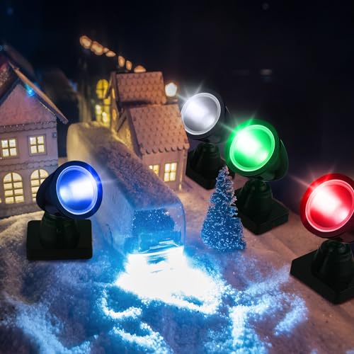 Kingdder 4 In 1 Accessories For Villages Building Light