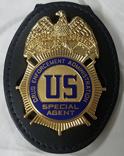 Drug Enforcement Administration DEA Badge Cut-Out Belt Clip. The badge is NOT included - do not ask.