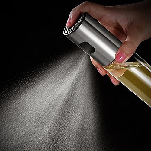 Spruzzatore Per Olio 100 Ml In Vetro - Per Friggitrice Ad Aria E Cucina - Con Spazzole - Foto 5