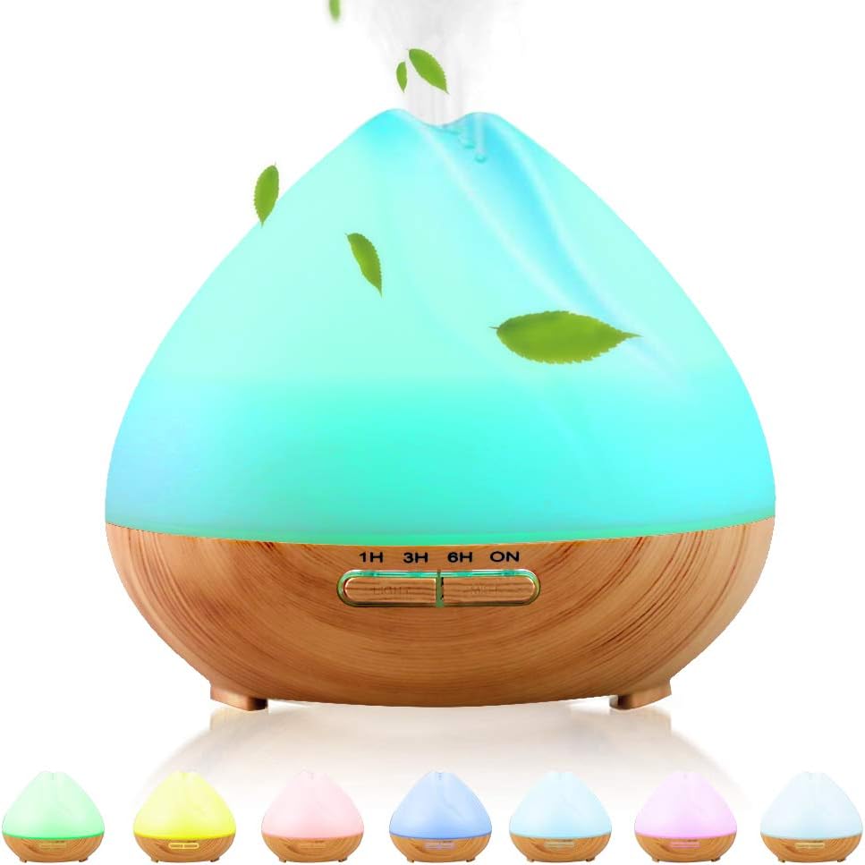 INNÔPLUS Essential Oils Diffuser, 400ml Ultrasonic Aroma Humidifier