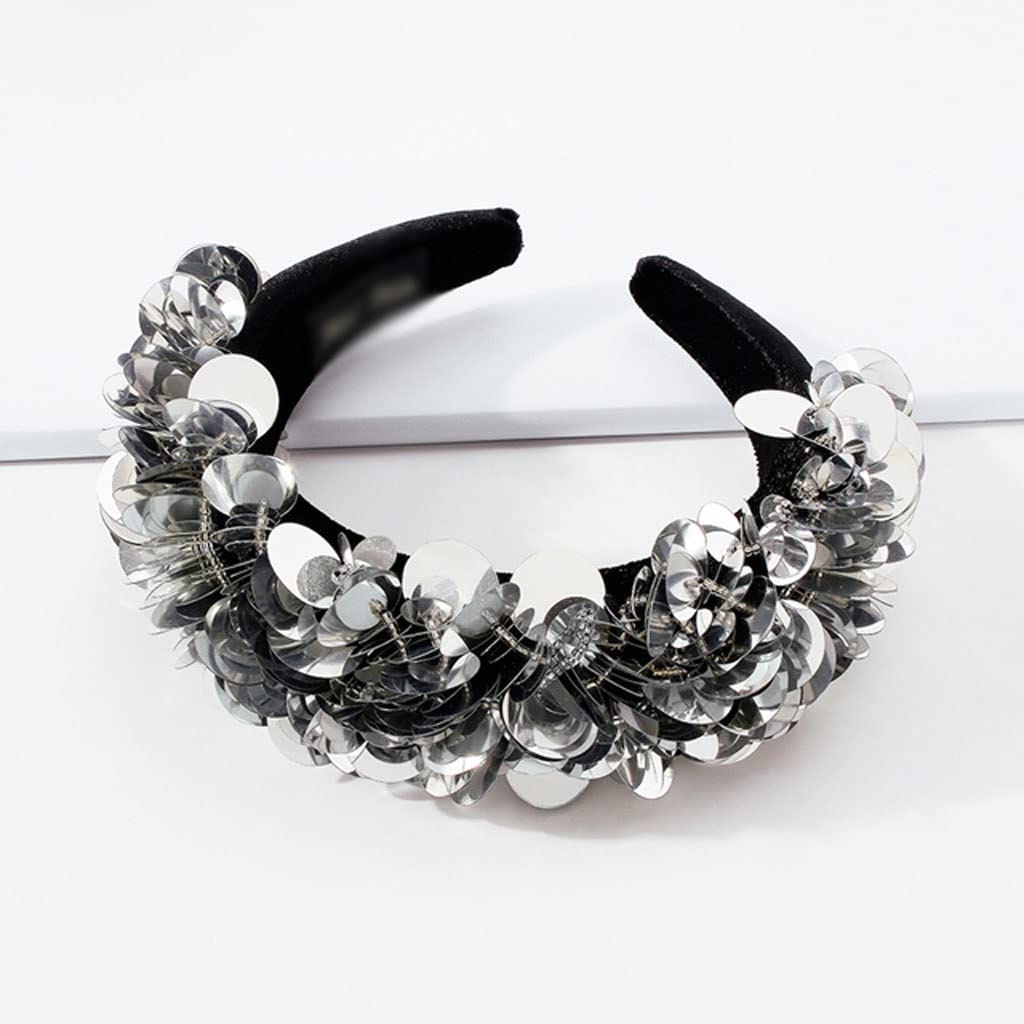 Accesorios para el Cabello con Diadema de Perlas y Diamantes para mujerA