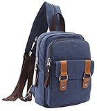 Arbag Small Cute Backpack Vintage Casual Canvas Shoulder Bag Daypack