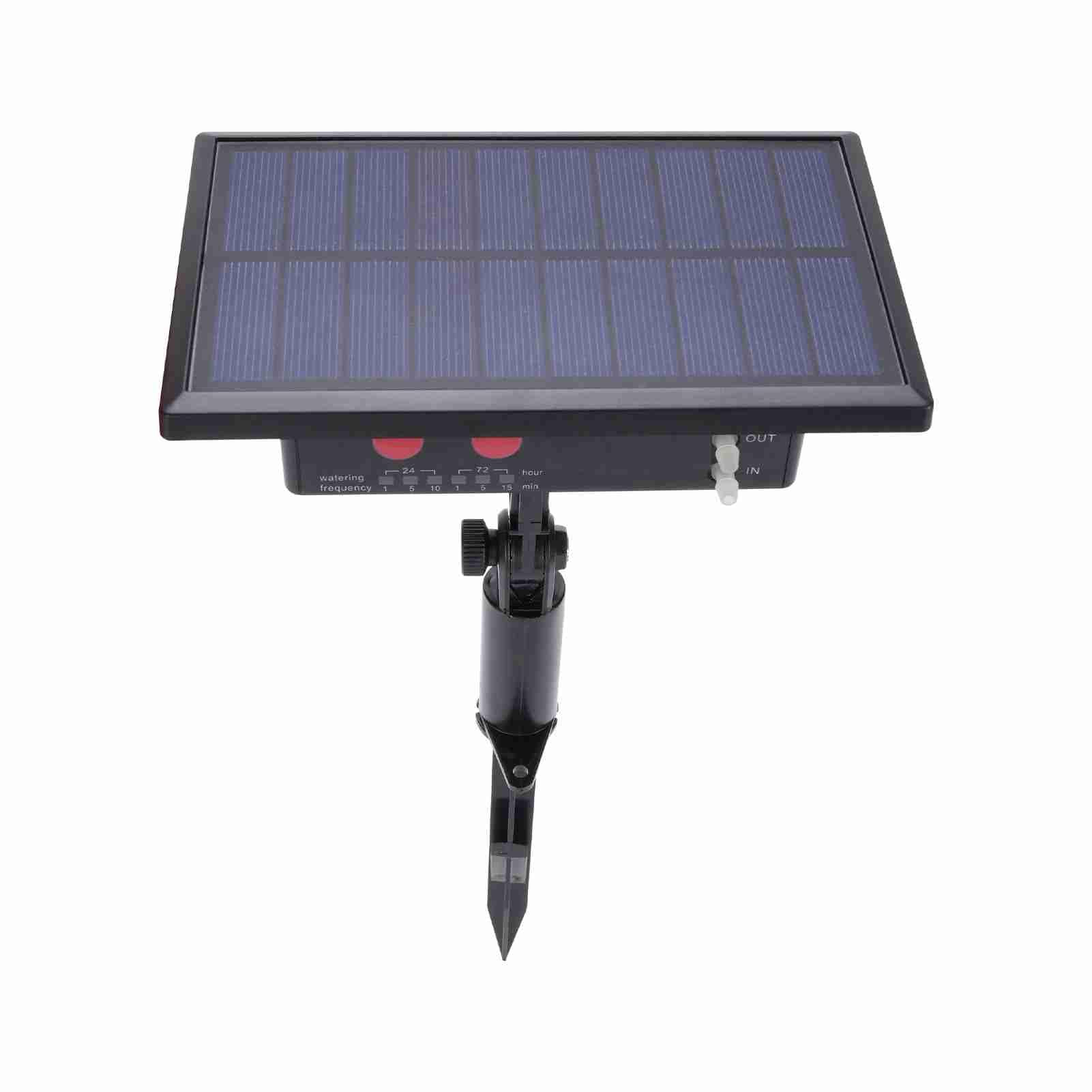 Dispositivo di Irrigazione per Piante Solari 10 Piante in Vaso 6 modalità Timer Kit Automatico di Irrigazione a Goccia per Verdure da Prato (#1)