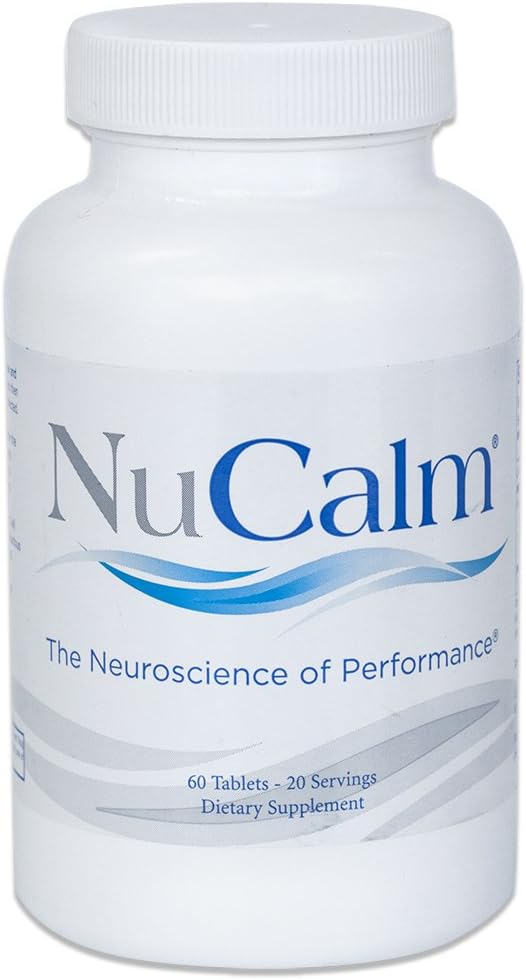 Solace Lifesciences NuCalm 100% All-Natural Chewable Tablets - Relieves Stress Quickly - Chewable Dietary Supplement For Calming and Relaxation - Stress Relief Supplement With The Best Delivery Method