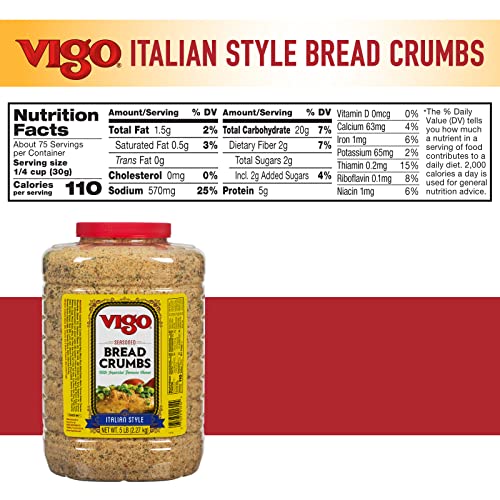 Vigo Italian Style Seasoned Bread Crumbs thumb #1