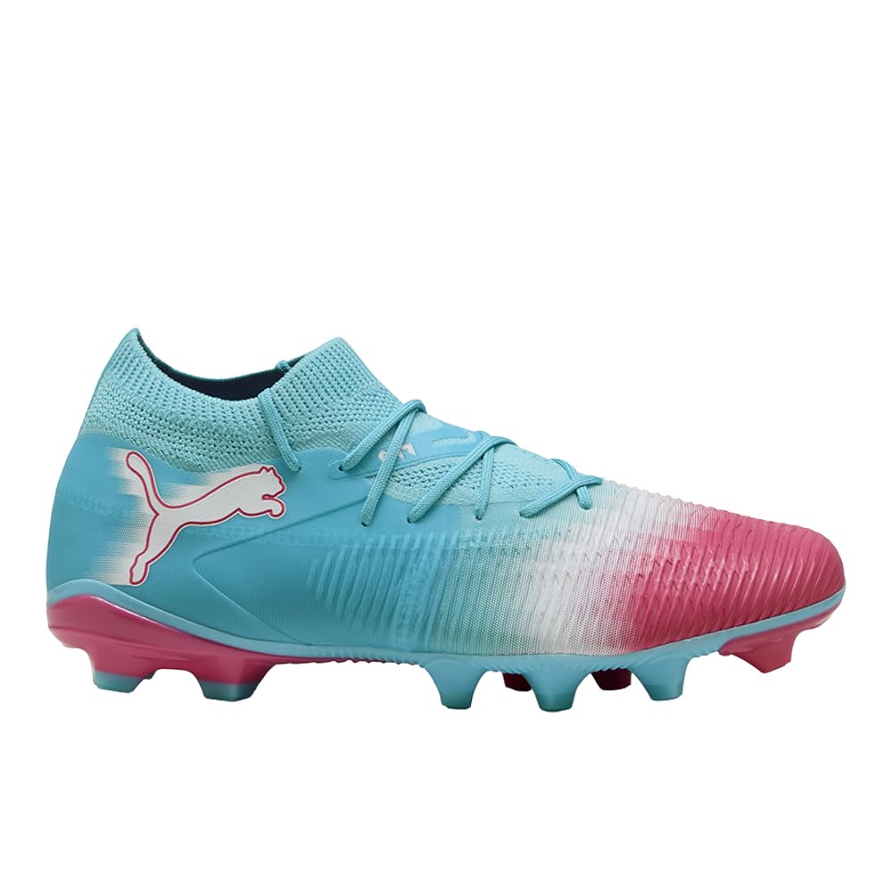 PUMA Mens Future 8 Match Firm GroundArtificial Ground Soccer Cleats - White - 5