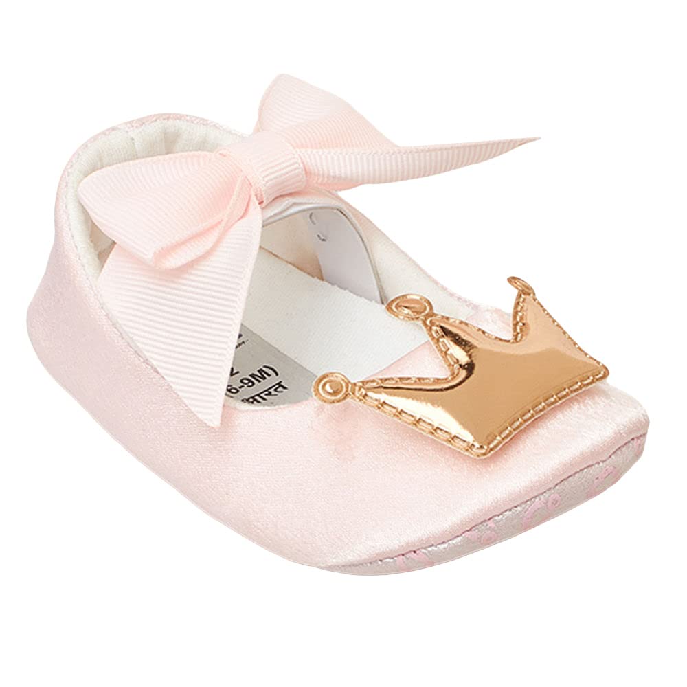 Hopscotch Baby Girls EVA Crown Applique Infant Booties in Pink Color, UK:3 (IVE-4330116) (B0BW9G835V) Amazon Price History, Amazon Price Tracker