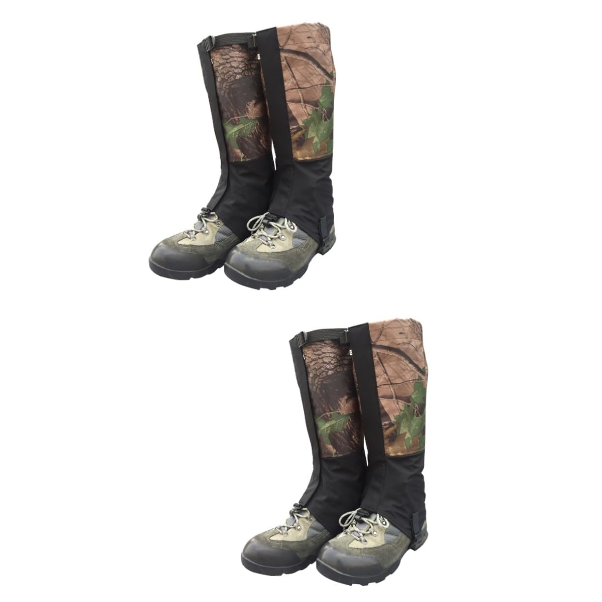 POPETPOP 2 Paires Guêtres Imperméables Legging De Neige Guêtres d'hiver Supports De Sangle De Canne à Pêche Couverture De Chaussures Jambières La Neige Couvre-Chaussures Camouflage