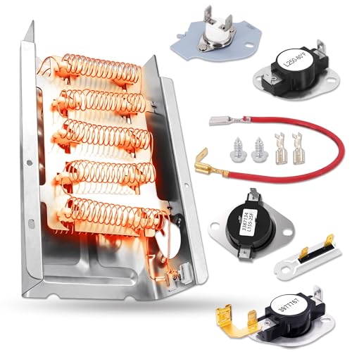 RED4640YQ1 RED4440VQ1 Dryer Heating Element Kit Fit for Ro-per RED4516FW0