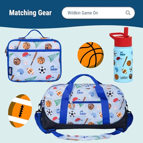 Image of Wildkin Kids 12-Inch Toddler Backpack - Lightweight School Bag for Daycare & Travel, Ages 3-7