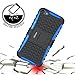 ykooe Portable Electronic Device Cover, Case for iPod Touch 5/6/7, Heavy Duty Protective Cover with Stand, Blue