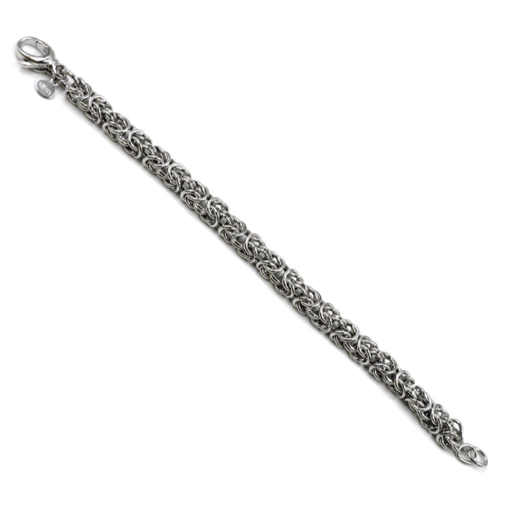 Damiano Argenti Bracciale Maglia Bizantina in Argento 925