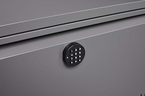 Miniatura 5 de Archivador lateral archivador para oficina en casa cajón grande de metal para tamaño legalcarta A4 muebles de oficina en casa acero metálico