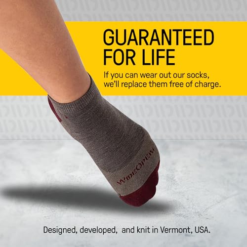 Wide Open No Show Women's Socks, Merino Wool Socks for Women, Everyday Wide Socks, Ankle Socks for Wide Feet4