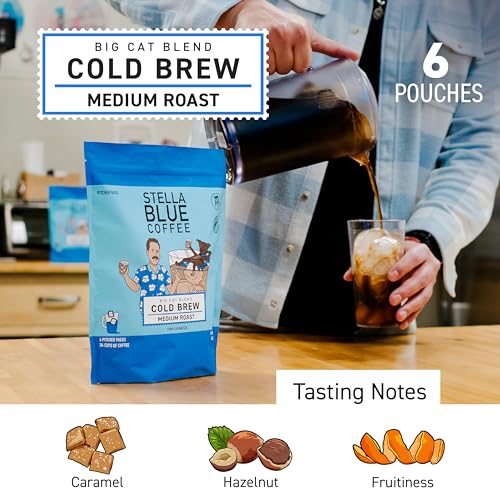 Stella Blue Big Cat Blend Cold Brew Bags