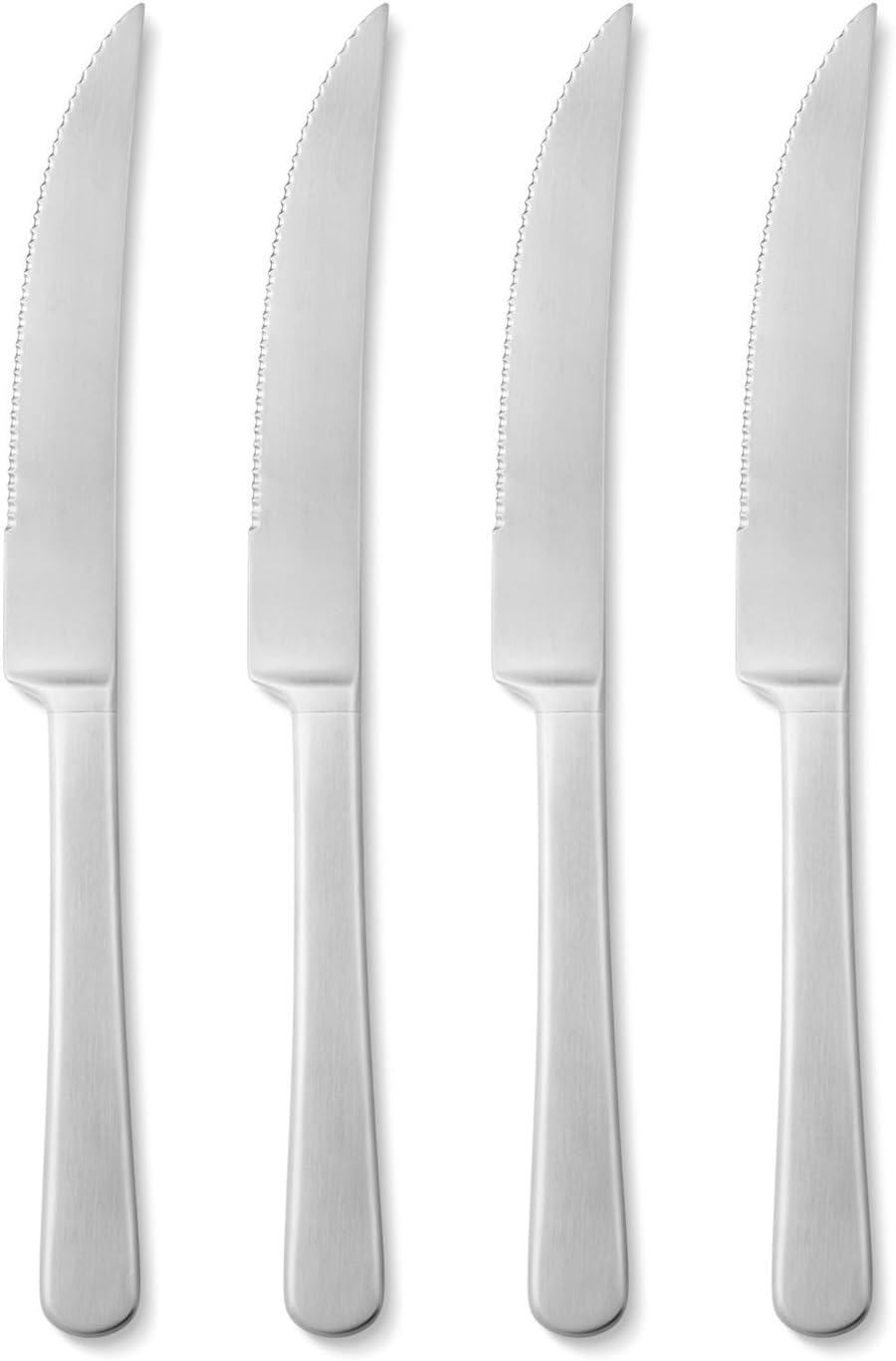 Georg Jensen Set of 4 Matte Stainless Steel Steak Knives – 22.1 cm