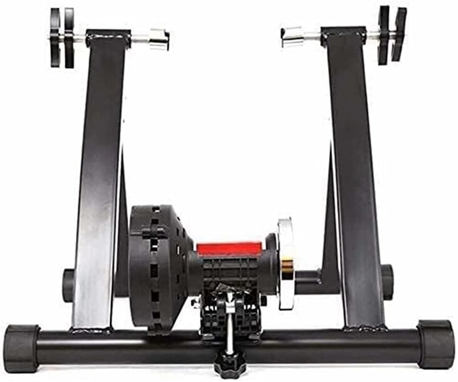 Bike Trainer Stand Indoor Bike Trainer, Foldable Magnetoresistance Turbo Trainer Stand, Mountain/Road Bike Cycling Exercise Fitness Stationary Frame