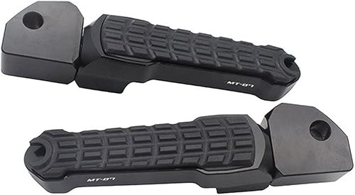 Footpeg Motorcycle Footrest Pedals For MT-07 FZ-07 XSR700 MT07 FZ07 XSR 700 Tracer 700 GT 2014-2020 2016 2017 2018 2019 CNC Rear Passenger Foot Peg