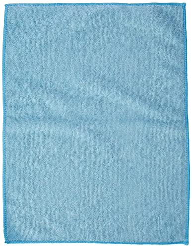 Image of amazon basics Microfiber Cleaning Cloth - 222 GSM (Pack of 6), Multicolor- 40cm X 30cm