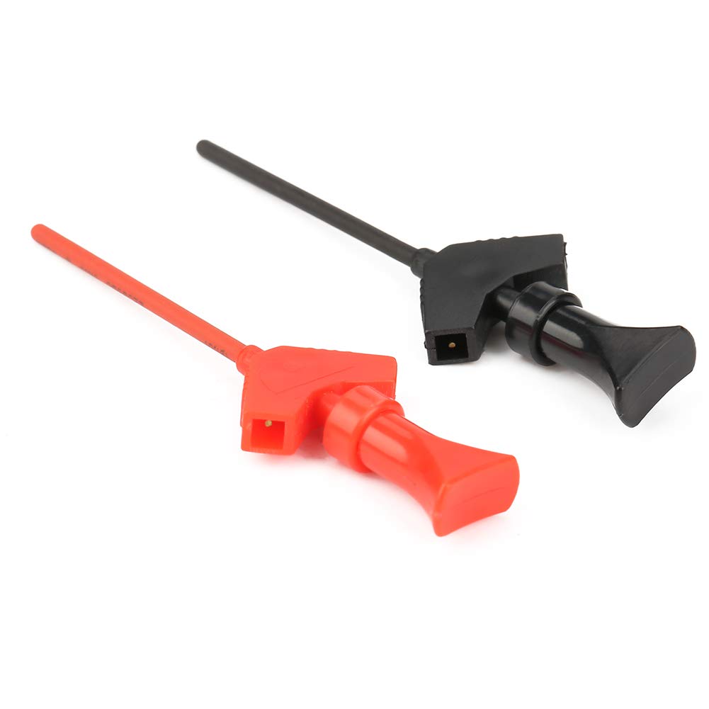 Akozon 10 pièces Mini SMD Clip Grabbers Test Hook Probe P5003 pour SMD IC Test Clips Jumper Logic Analyser Accessoires