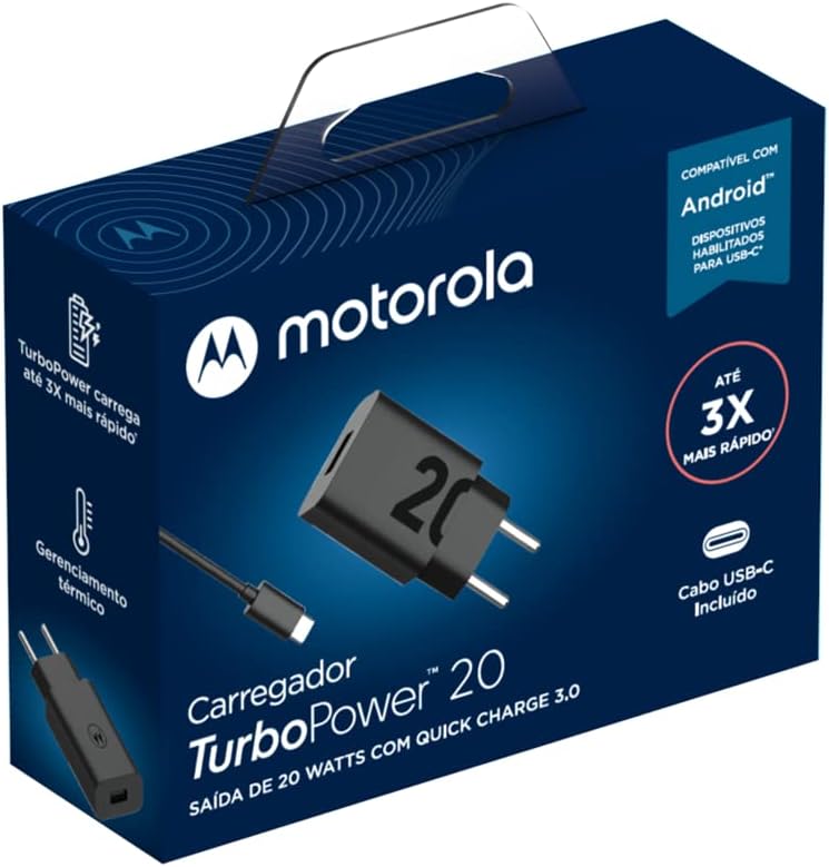 Review do Carregador TurboPower 20W da Motorola: velocidade e praticidade na palma da sua mão 9 51n8Abzj+HL. AC SL1080