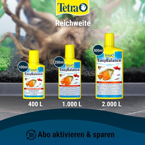 Tetra EasyBalance - Langzeitpflege für biologisch gesundes Aquariumwasser und eine reduzierte Anzahl der Wasserwechsel, 500 ml Flasche – Bild 6