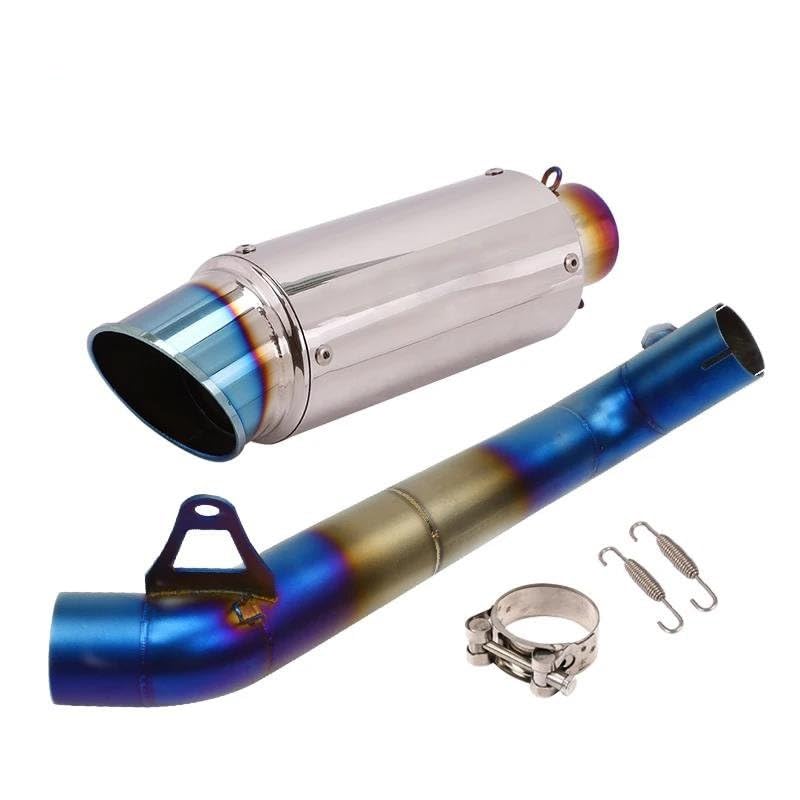 Silencieux d'échappement moto CBR1000RR 2008-2016 avec tuyau central 60mm