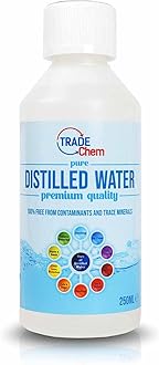 Distilled Water - 100% Ultra Pure Water (Blue) (250ML)