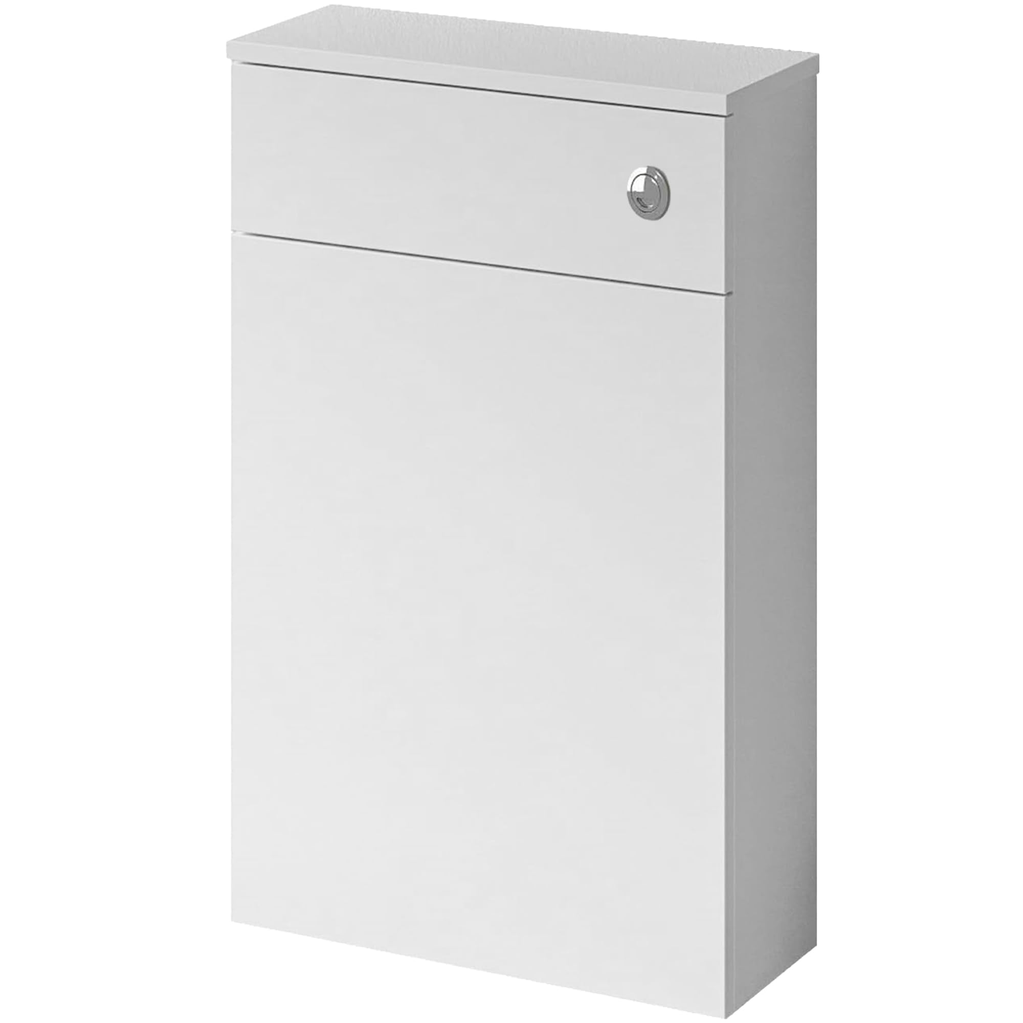 Go Bathrooms Toilet Unit 500mm Matt White WC Furniture