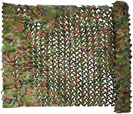 treasure land Woodland Camo Netting Camouflage Net for Camping Sunscreen Nets Military Hunting Shooting