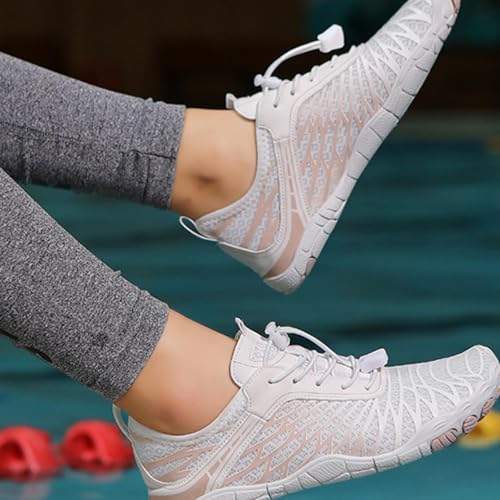 Grounded Barefoot Shoes for Women & Men, 2025 Minimalist Mesh Grounding Footwear, Non-Slip Rubber Sole, Wide Toe, Lightweight2